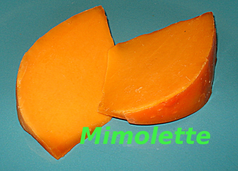 pourquoi la mimolette est orange